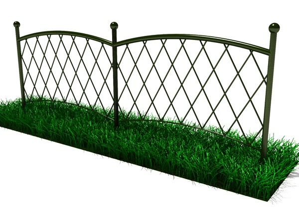 3d model of garden border - Garden Border by baxt